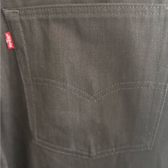 Levi's 501 Black Straight Leg Jeans Timeless Style - Picture 4 of 9